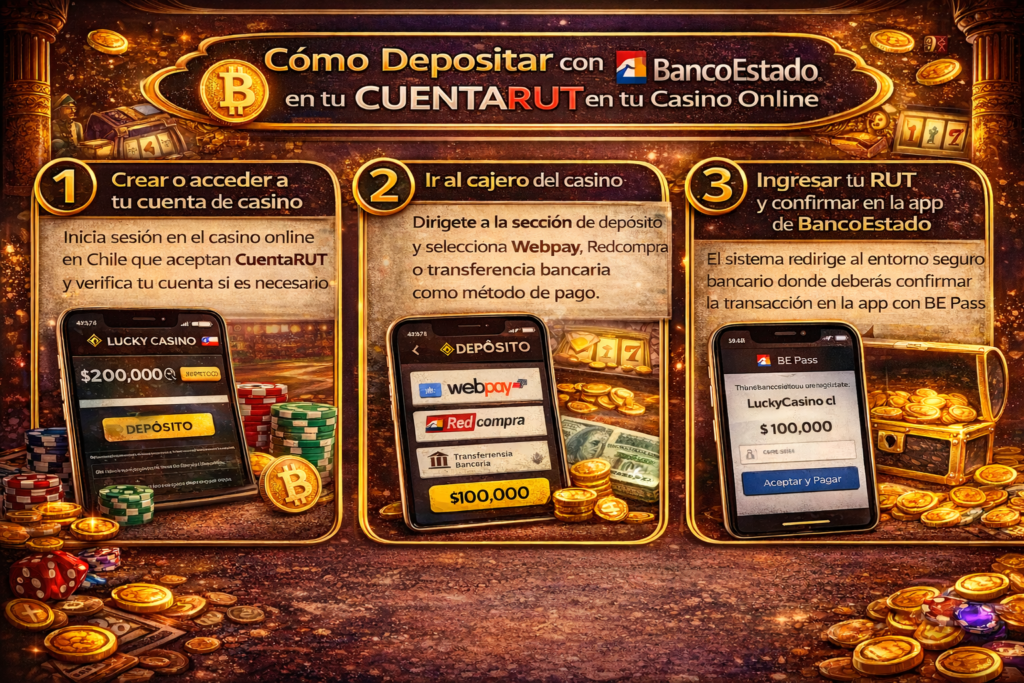Casinos Online en Chile con CuentaRUT